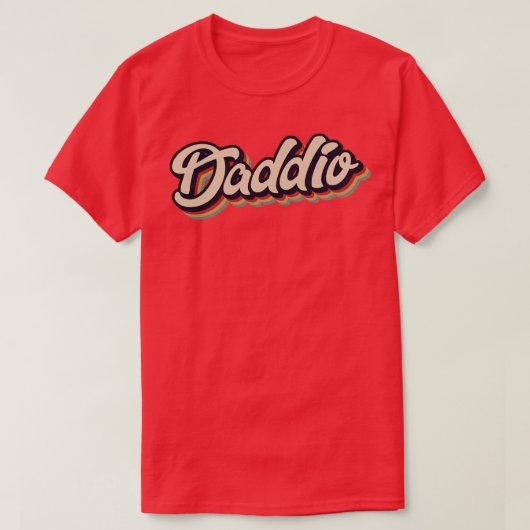 Retro Daddio T-shirt (Design voorkant)