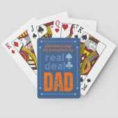 Retro Dads Casino Pokerkaarten (Achterkant)
