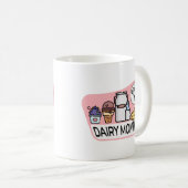 Retro Dairy Maand Koffiemok (Voorkant rechts)