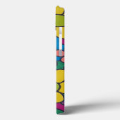 Retro Daisies Colorful Print Case-Mate iPhone Case (Achterkant / Links)