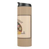 Retro Daisies Happy Camper Thermosbeker (Geroteerd rechts)