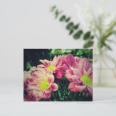 Retro Daisies II Briefkaart (Staand voorkant)