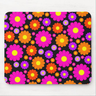 Retro Daisies Mousepad Muismat