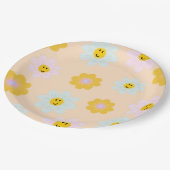 Retro Daisy Birthday Custom Paper Bord (Gekanteld)
