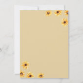 Retro Daisy Bloemen Tweede Verjaardag Zonnebloemen Kaart (Achterkant)