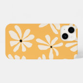 Retro Daisy Delight iPhone Case iPhone Hoesje (Achterkant horizontaal)