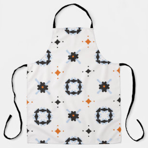 Retro Daisy Floral vintage Pattern Hand Drawn, Sea Schort