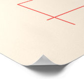 Retro Daisy Flower Market Poster (Hoek)