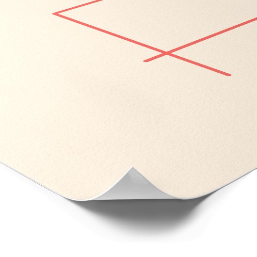 Retro Daisy Flower Market Poster (Hoek)