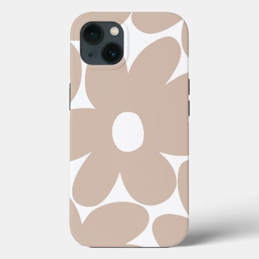 Retro Daisy Flowers in Dark Vanilla #1 #floral Case-Mate iPhone Case (Achterkant)