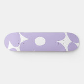 Retro Daisy Flowers in Lavender #1 #floral #art Persoonlijk Skateboard (Horizontaal)