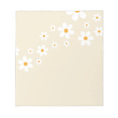 Retro Daisy Notitieblok (Voorkant)