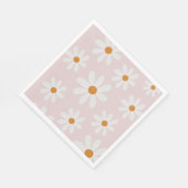 Retro Daisy Party Napkin Servet (Hoek)