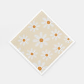 Retro Daisy Party Napkin Servet (Hoek)