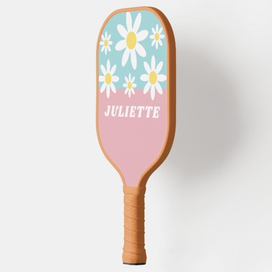 Retro Daisy Pickleball Paddle (Links)