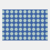 Retro Daisy Print Inpakpapier Vel (Voorkant 2)