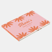 Retro Daisy Quinceanera Gastenboek (Hoek)