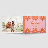 Retro Daisy Quinceanera Gastenboek (Volledig)