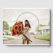 Retro Daisy Quinceanera Gastenboek (Achterkant)