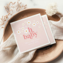 Retro Daisy Roze boho Baby Borrel