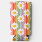 Retro Daisy Seltzer Blikjeskoeler (Voorkant)