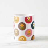 Retro Daisy Teen Girl Coffee Mok (Center)