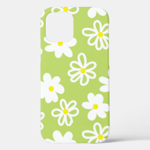 Retro Daisy Tough Hoesje-Mate iPhone Case