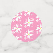 Retro Daisy Way Two Groovy Rainbow Party Confetti (Kleine voorkant)