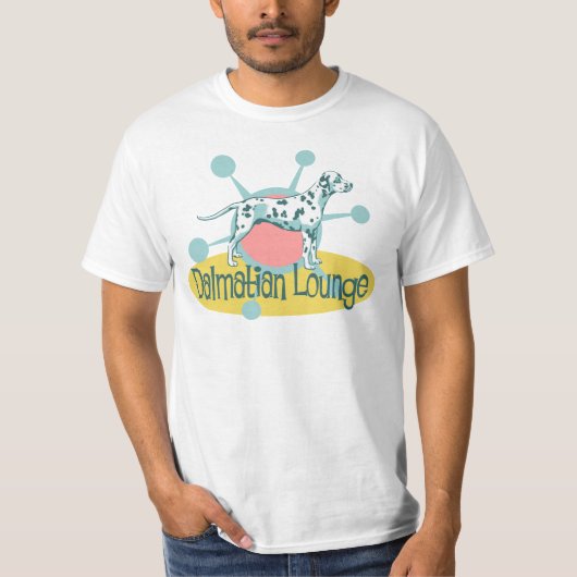 Retro Dalmatian Lounge T-shirt (Voorkant)