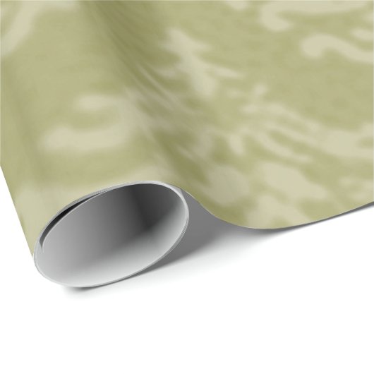 Retro  Damask Brocade Sage Green Cadeaupapier (Rol Hoek)