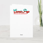 Retro Dame op Beach Dagdromen Verjaardag Kaart (Achterkant)