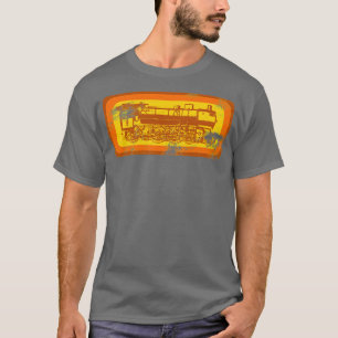 Retro DAMPFLOKOMOTIVE T-shirt