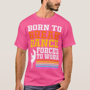 Retro Dance Boy Hip Hop Grappig Breakdancing T-shirt