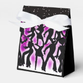 Retro Dance Party Roze Tent Bedankdoosjes