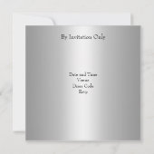 Retro Dance Party Uitnodiging (Achterkant)