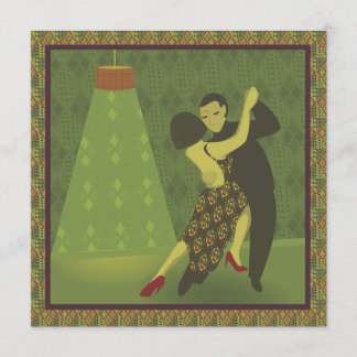 Retro Dance Uitnodiging