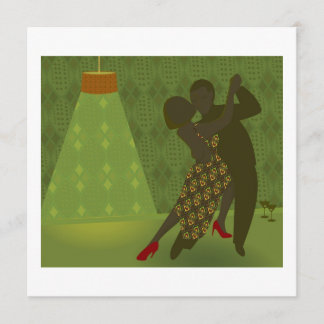 Retro Dance Uitnodiging