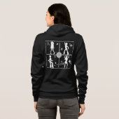 Retro Dance Wall.be Hoodie (Achterkant volledig)