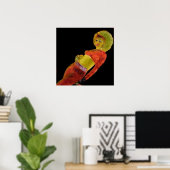 RETRO DANCER POSTER (Thuiskantoor)