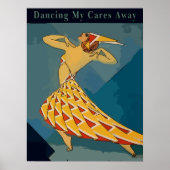 Retro Dancer Poster (Voorkant)