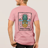 Retro Dania Beach Florida Tri-Blend Shirt (Achterkant)