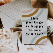 Retro dank u kaart Sjabloon voor kleine bedrijven