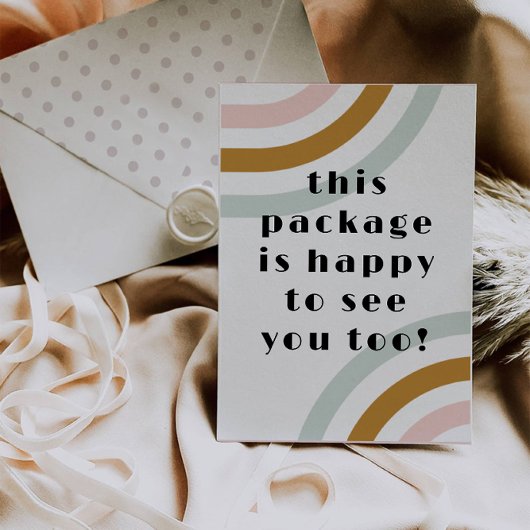 Retro dank u kaart Sjabloon voor kleine bedrijven