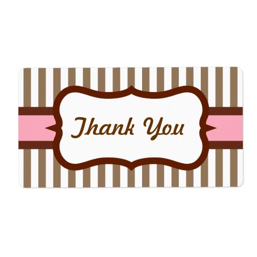 Retro Dank u Labels (Voorkant)