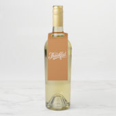 Retro Dankbare Thanksgiving Herfst Cadeau Flessenhanger (Op fles)
