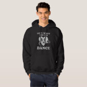 Retro dans of dansliefhebber hoodie (Voorkant volledig)