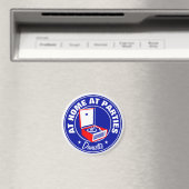 Retro Dansette Bermuda platenspeler Fridge Magnet (Insitu (Vaatwasser))