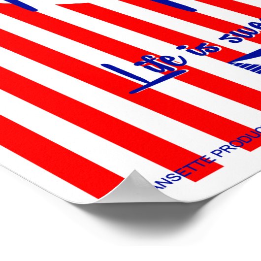 Retro Dansette recordspeler Pop Art poster (Hoek)