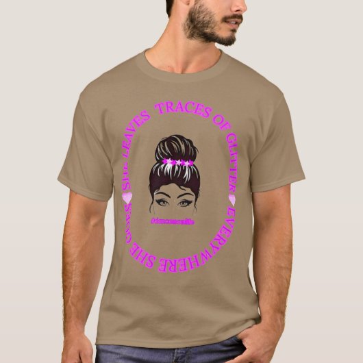 Retro dansmoeder merchandise t-shirt (Voorkant)