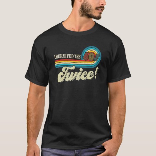 Retro dat ik overspoelde de 60ste Mannen T-shirt (Voorkant)